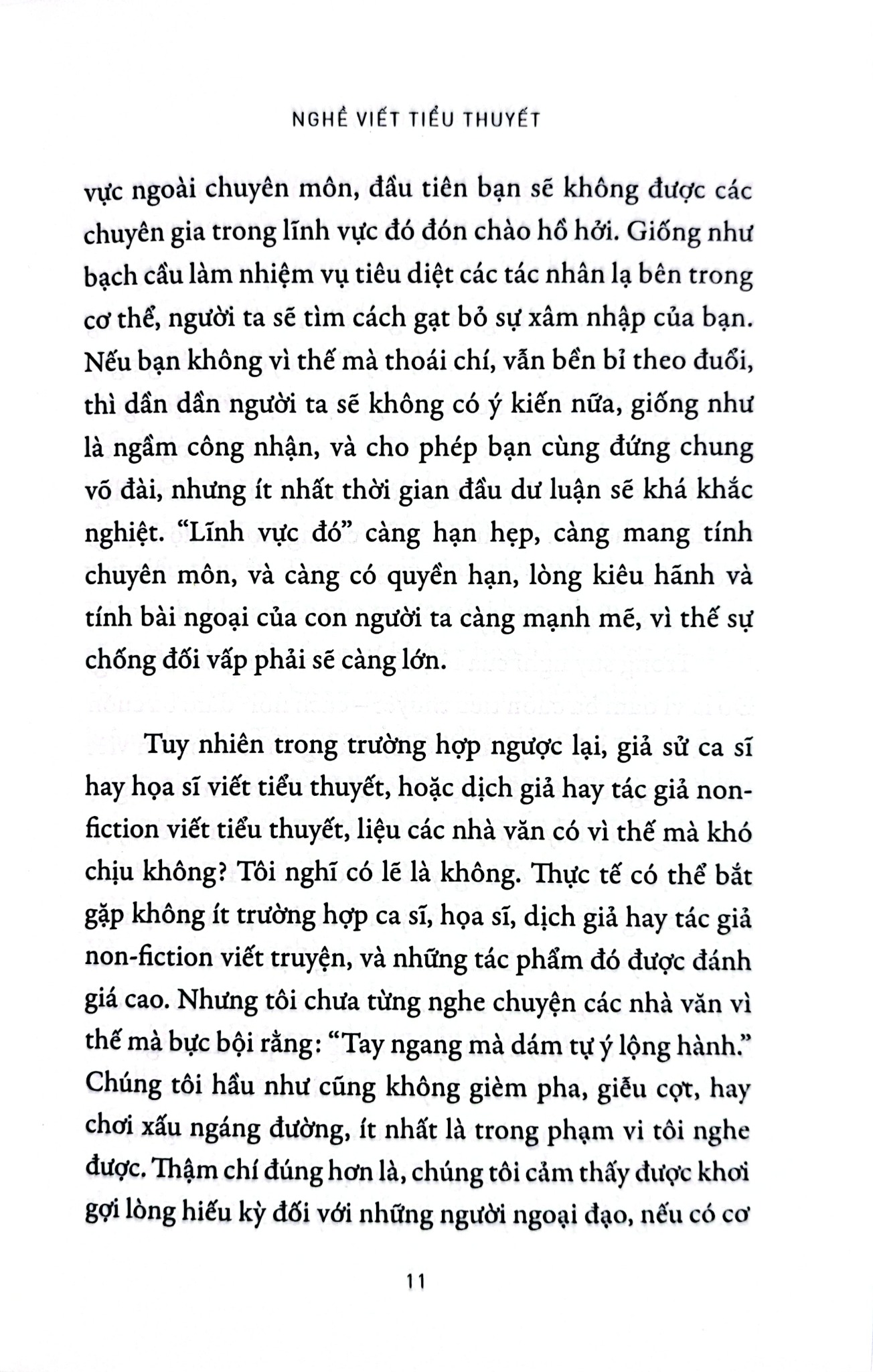 Nghề Viết Tiểu Thuyết - 
Haruki Murakami
