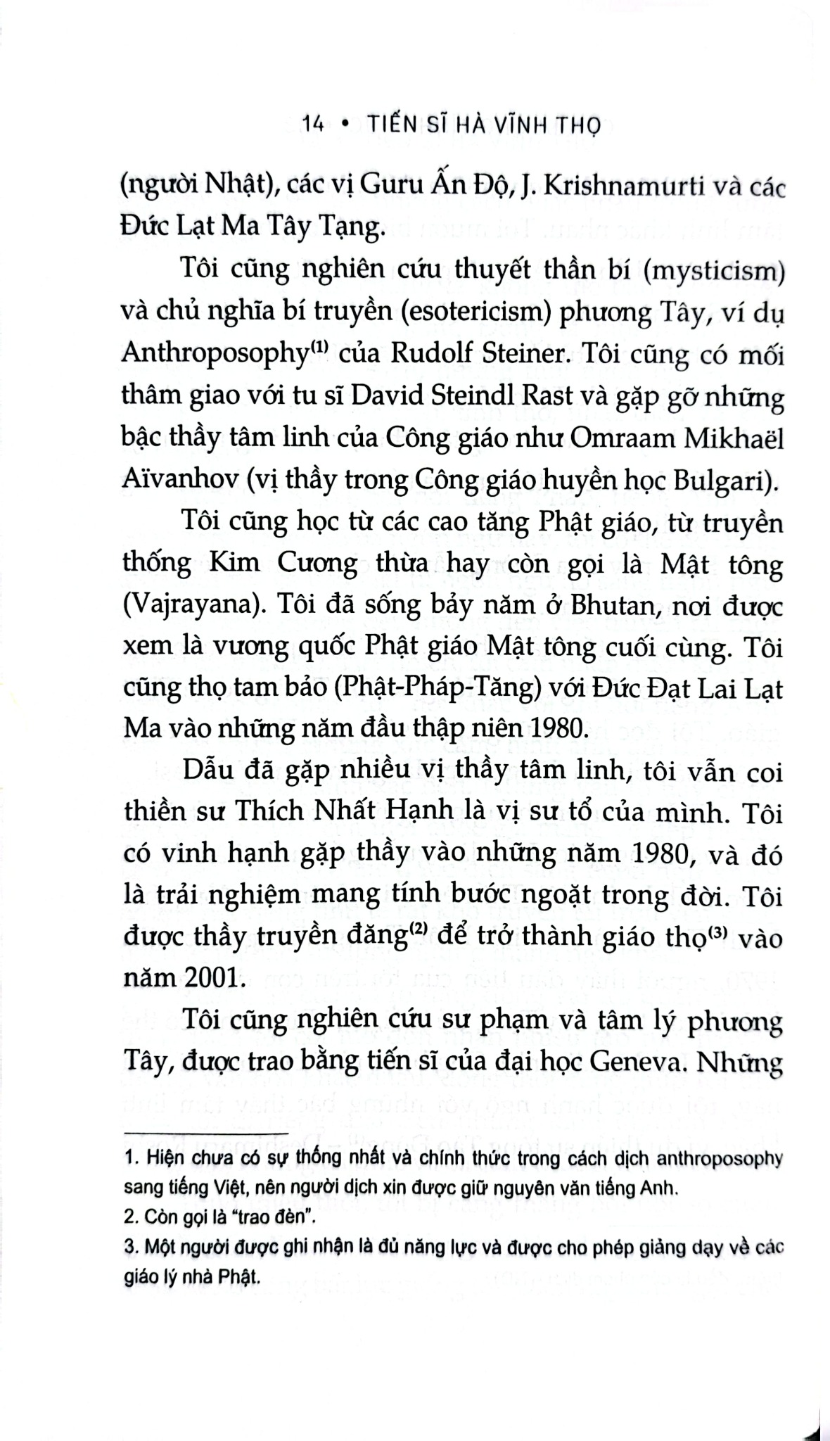 Con Đường Tỉnh Thức - GS Hà Vĩnh Thọ