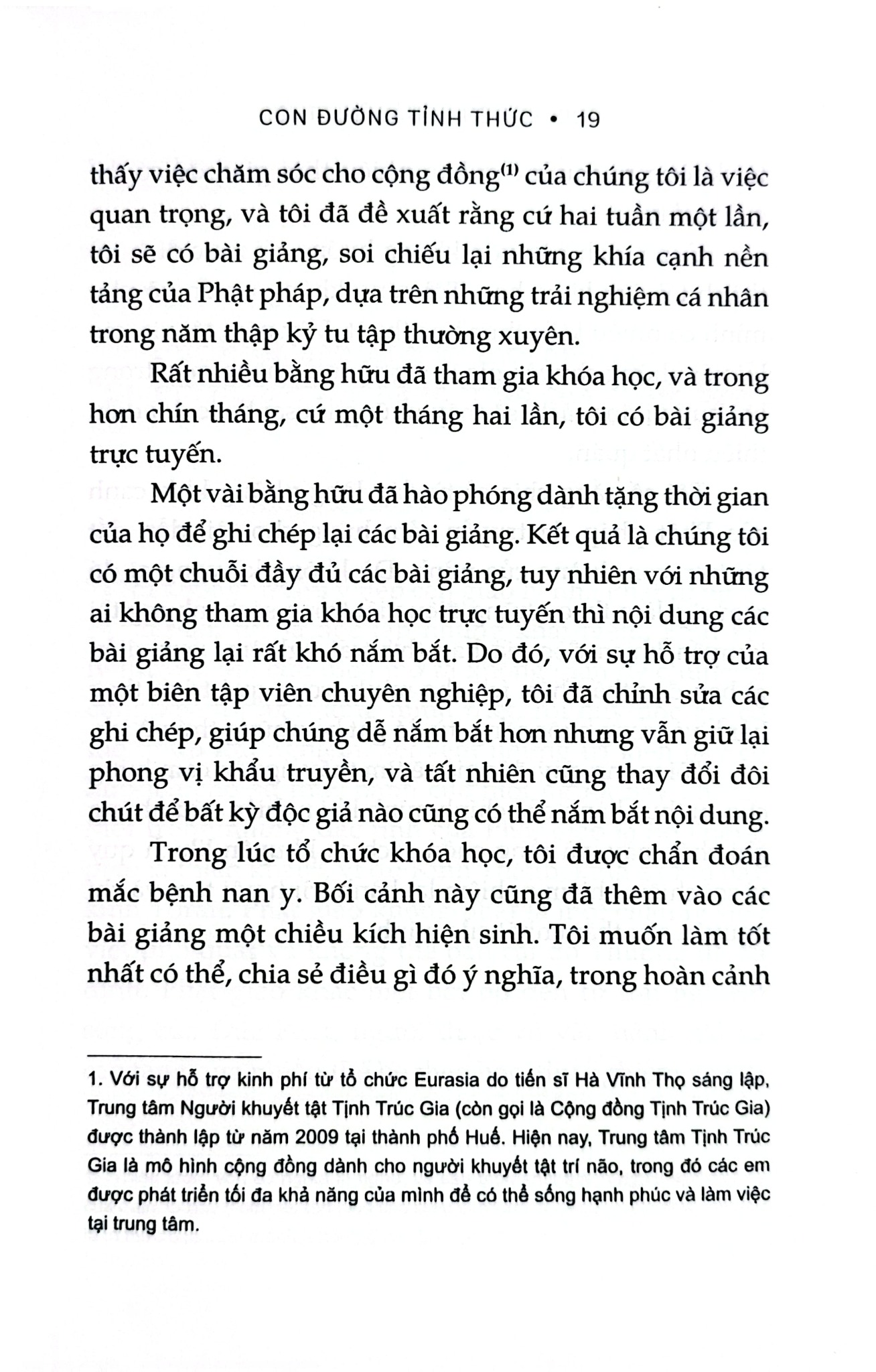 Con Đường Tỉnh Thức - GS Hà Vĩnh Thọ