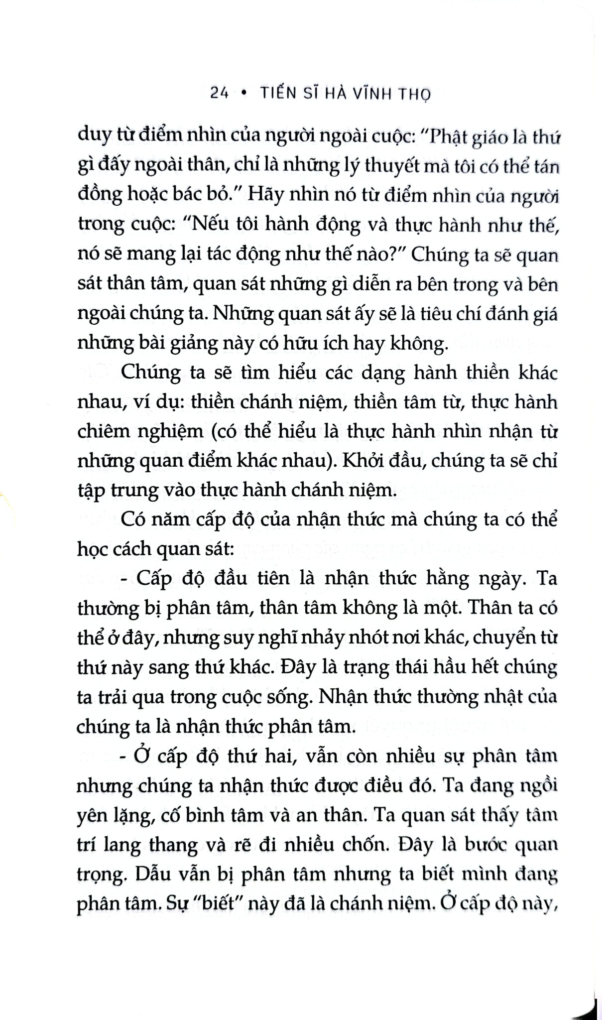 Con Đường Tỉnh Thức - GS Hà Vĩnh Thọ