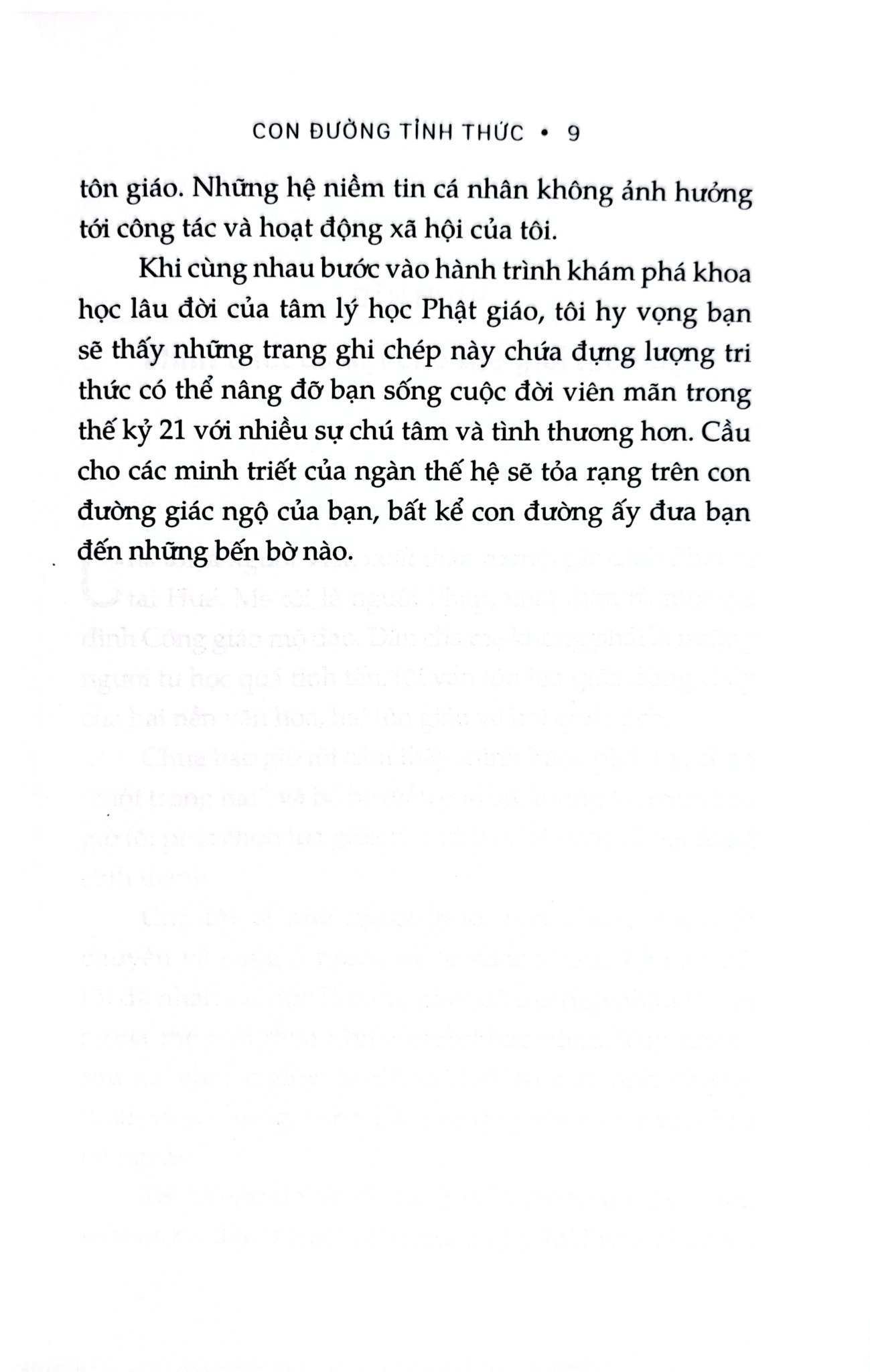 Con Đường Tỉnh Thức - GS Hà Vĩnh Thọ