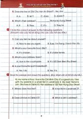 Phiếu Bài Tập Cuối Tuần Môn Tiếng Anh 5 (Dùng Chung Cho Các Bộ Sgk Hiện Hành) - Nguyễn Hoàng Thanh Ly, Nguyễn Văn Hai, Hồ Tấn Mẫn