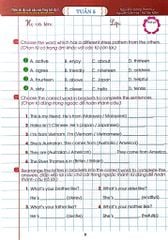 Phiếu Bài Tập Cuối Tuần Môn Tiếng Anh 5 (Dùng Chung Cho Các Bộ Sgk Hiện Hành) - Nguyễn Hoàng Thanh Ly, Nguyễn Văn Hai, Hồ Tấn Mẫn