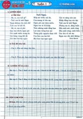 Phiếu Bài Tập Cuối Tuần Tiếng Việt 5 (Dùng Chung Cho Các Bộ Sgk Hiện Hành) - Lê Phương Liên