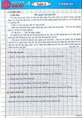 Phiếu Bài Tập Cuối Tuần Tiếng Việt 5 (Dùng Chung Cho Các Bộ Sgk Hiện Hành) - Lê Phương Liên