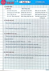 Phiếu Bài Tập Cuối Tuần Tiếng Việt 5 (Dùng Chung Cho Các Bộ Sgk Hiện Hành) - Lê Phương Liên