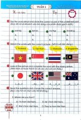 Phiếu Bài Tập Cuối Tuần Môn Tiếng Anh Lớp 4 (Dùng Chung Cho Các Bộ Sgk Hiện Hành) - Nguyễn Hoàng Thanh Ly