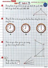 Phiếu Bài Tập Cuối Tuần Môn Toán Lớp 4 (Dùng Chung Cho Các Bộ Sgk Hiện Hành) - Nguyễn Đức Tấn