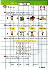 Phiếu Bài Tập Cuối Tuấn Môn Tiếng Anh Lớp 3 (Biên Soạn Theo Chương Trình Gdpt Mới) - Nguyễn Hoàng Thanh Ly