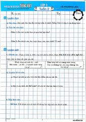 Phiếu Bài Tập Cuối Tuấn Môn Tiếng Việt Lớp 3 (Biên Soạn Theo Chương Trình Gdpt Mới) - Lê Phương Liên