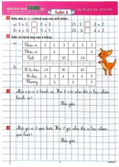 Phiếu Bài Tập Cuối Tuần Môn Toán Lớp 3 (Biên Soạn Theo Chương Trình Gdpt Mới) - Tô Thị Yến, 
Nguyễn Đức Tấn