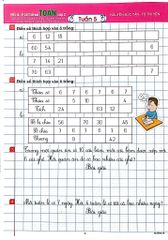 Phiếu Bài Tập Cuối Tuần Môn Toán Lớp 3 (Biên Soạn Theo Chương Trình Gdpt Mới) - Tô Thị Yến, 
Nguyễn Đức Tấn