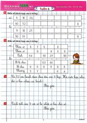 Phiếu Bài Tập Cuối Tuần Môn Toán Lớp 3 (Biên Soạn Theo Chương Trình Gdpt Mới) - Tô Thị Yến, 
Nguyễn Đức Tấn