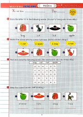 Phiếu Bài Tập Cuối Tuần Môn Tiếng Anh Lớp 1 (Dùng Chung Cho Các Bộ Sgk Hiện Hành) -  
Nguyễn Hoàng Thanh Ly