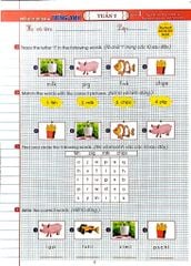 Phiếu Bài Tập Cuối Tuần Môn Tiếng Anh Lớp 1 (Dùng Chung Cho Các Bộ Sgk Hiện Hành) -  
Nguyễn Hoàng Thanh Ly