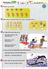 Phiếu Bài Tập Cuối Tuần Môn Toán Lớp 1 (Dùng Chung Cho Các Bộ Sgk Hiện Hành) - Phạm Đình Thực