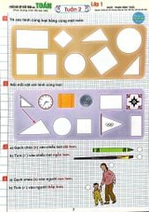 Phiếu Bài Tập Cuối Tuần Môn Toán Lớp 1 (Dùng Chung Cho Các Bộ Sgk Hiện Hành) - Phạm Đình Thực