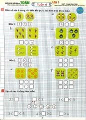 Phiếu Bài Tập Cuối Tuần Môn Toán Lớp 1 (Dùng Chung Cho Các Bộ Sgk Hiện Hành) - Phạm Đình Thực