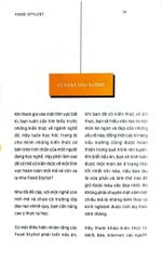 Food Stylist - Vén Màn Hậu Trường Của Những Bước Chân 4.0 - Nguyên Bùi