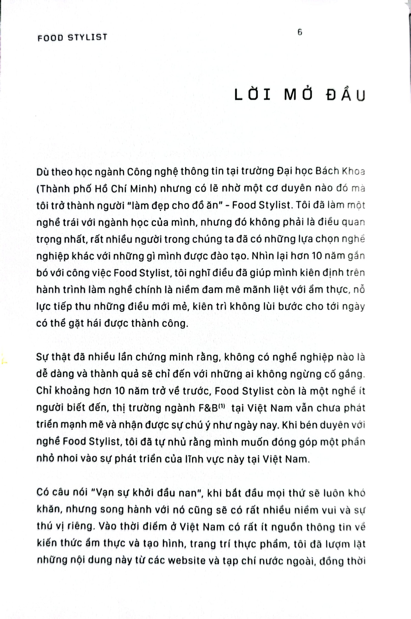 Food Stylist - Vén Màn Hậu Trường Của Những Bước Chân 4.0 - Nguyên Bùi