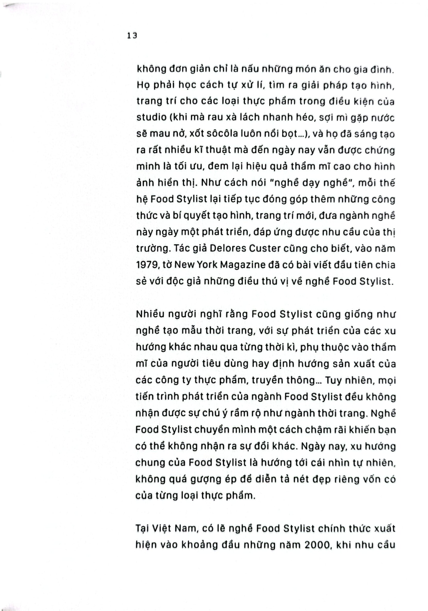 Food Stylist - Vén Màn Hậu Trường Của Những Bước Chân 4.0 - Nguyên Bùi