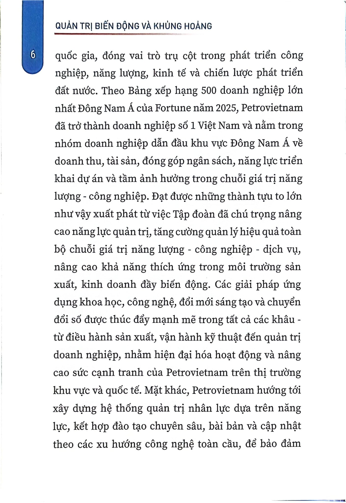 Quản Trị Biến Động Và Khủng Hoảng (Xuất Bản Lần Thứ Hai) (CTQG) - TS. Lê Mạnh Hùng (Chủ biên)