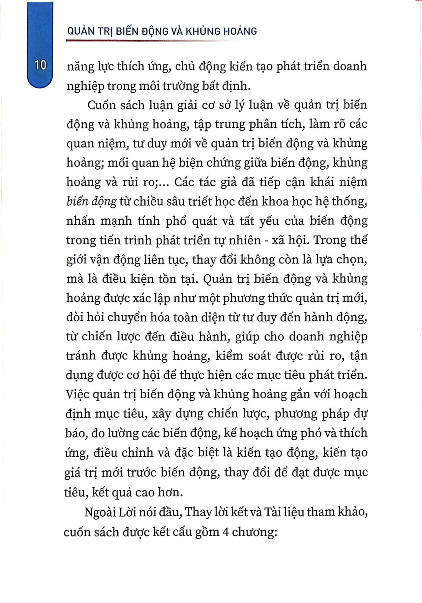 Quản Trị Biến Động Và Khủng Hoảng (Xuất Bản Lần Thứ Hai) (CTQG) - TS. Lê Mạnh Hùng (Chủ biên)