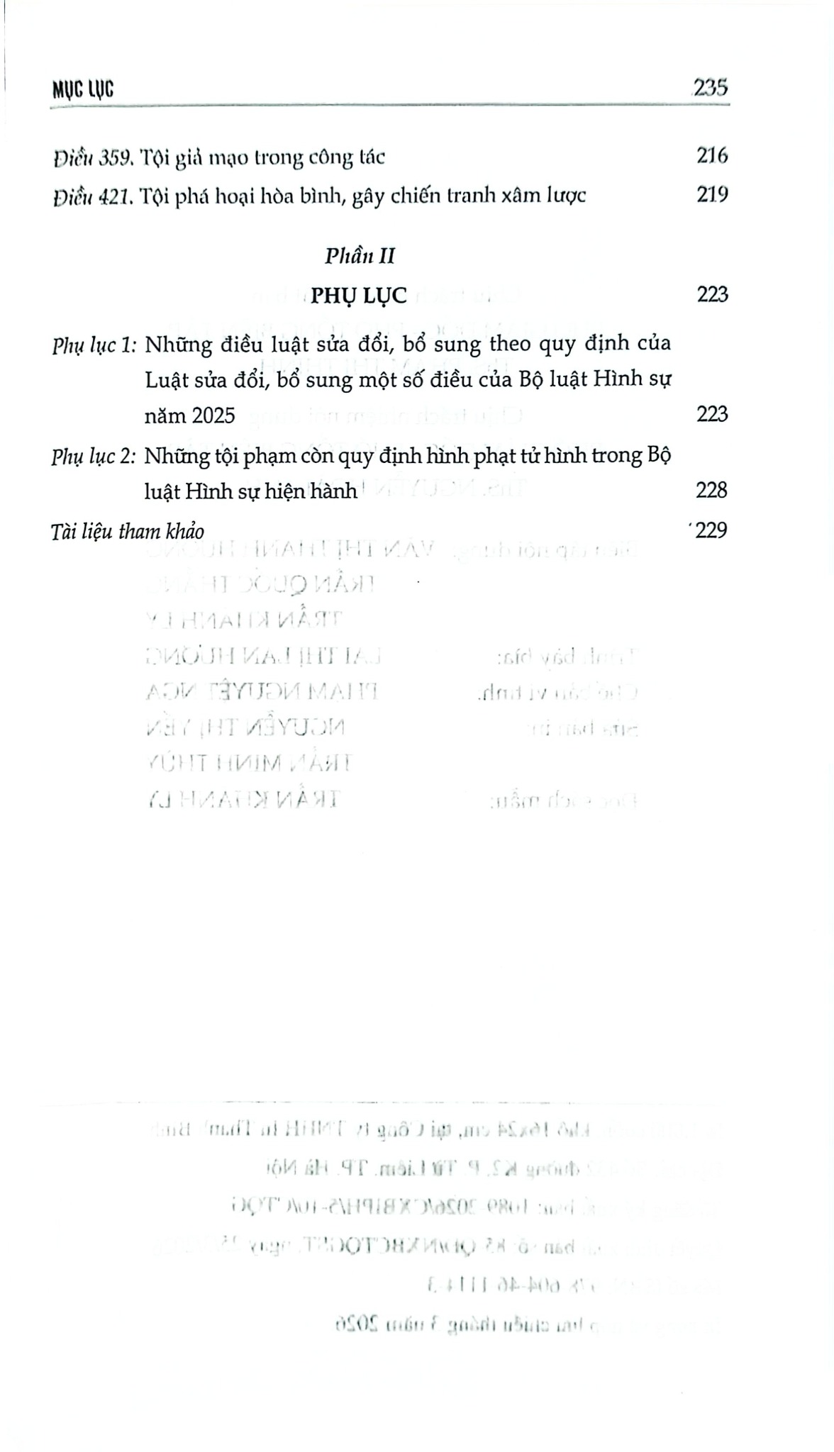 Bình Luận Những Điểm Mới Của Bộ Luật Hình Sự Năm 2015, Sửa Đổi, Bổ Sung Năm 2017, 2024, 2025 (CTQG) - PGS. TS. Nguyễn Thanh Thuỷ ( Chủ biên)