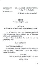 Luật Thi Hành Án Dân Sự Năm 2025 (CTQG) - Quốc Hội