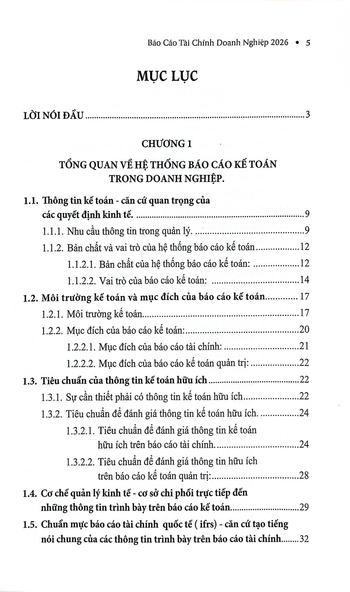 Báo Cáo Tài Chính Doanh Nghiệp 2026 - PGS. TS. Võ Văn Nhị