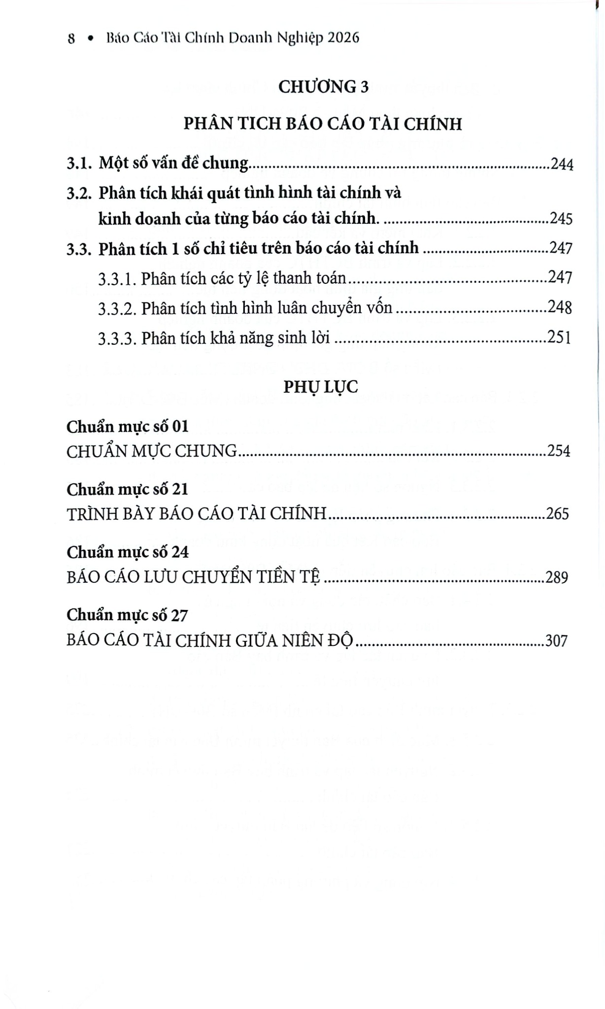Báo Cáo Tài Chính Doanh Nghiệp 2026 - PGS. TS. Võ Văn Nhị