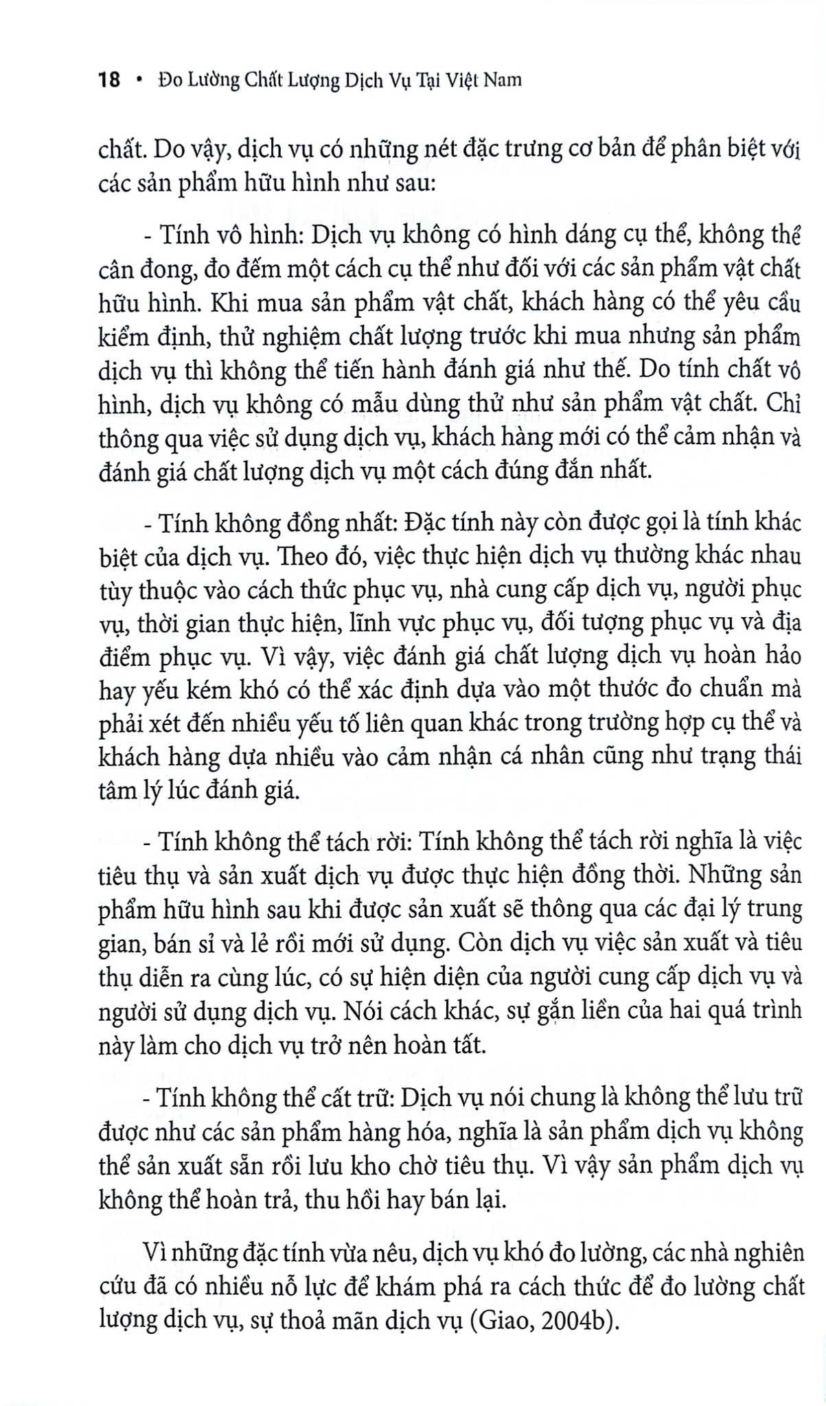 Chuyên Khảo Đo Lường Chất Lượng Dịch Vụ Tại Việt Nam Nhìn Từ Phía Khách Hàng - GS. TS. Hà Nam Khánh Giao