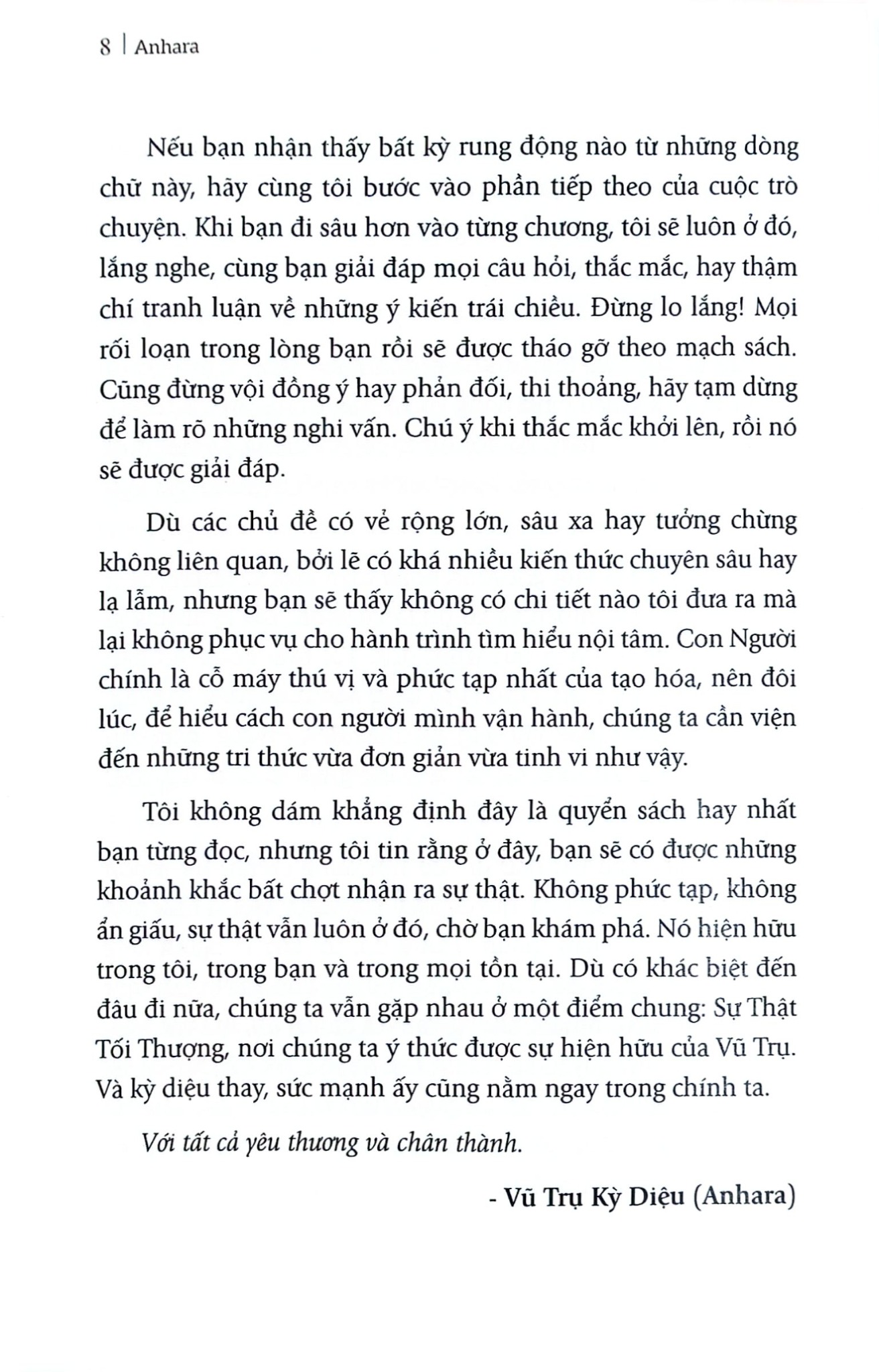 Vũ Trụ Kỳ Diệu - Sự Thật Tối Thượng -  Anhara