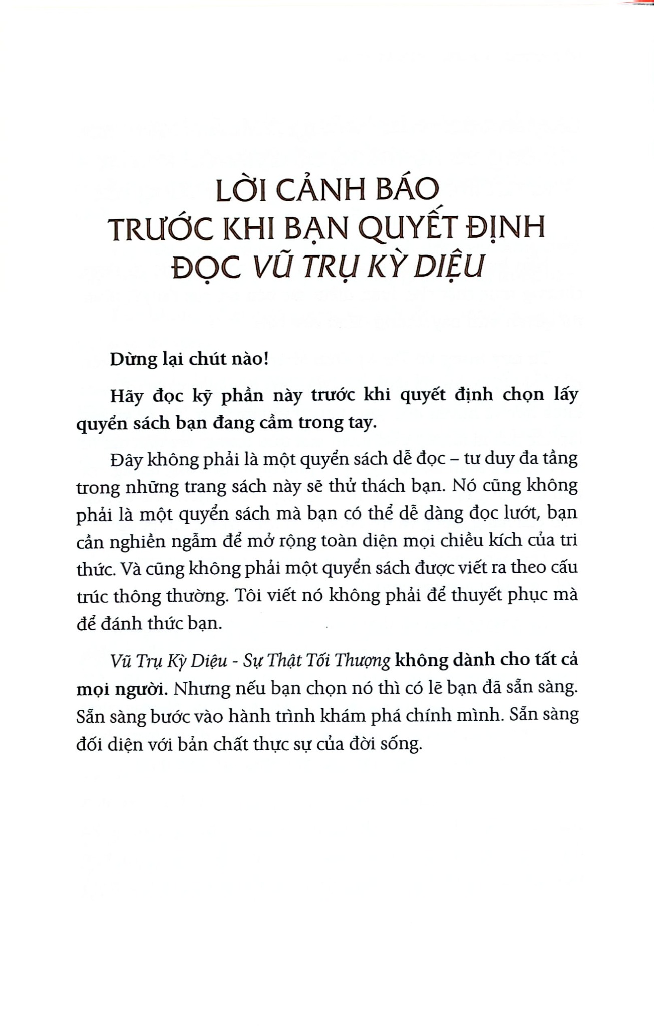 Vũ Trụ Kỳ Diệu - Sự Thật Tối Thượng -  Anhara