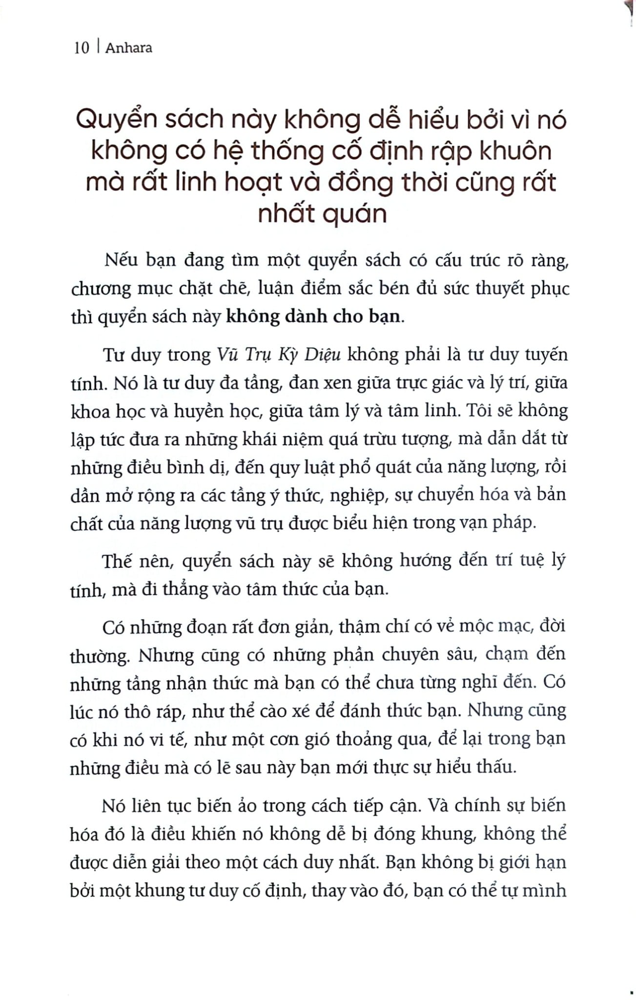 Vũ Trụ Kỳ Diệu - Sự Thật Tối Thượng -  Anhara