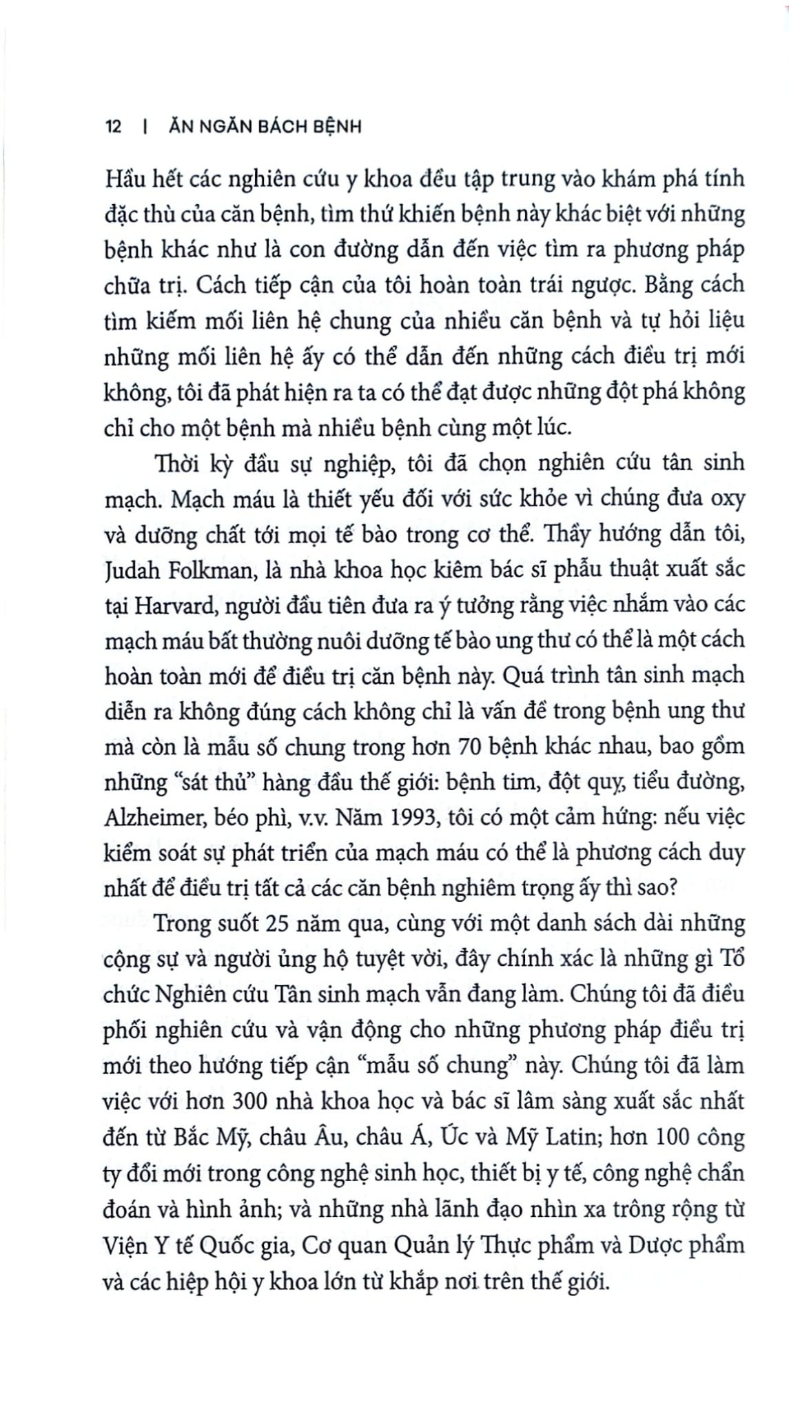 Ăn Ngăn Bách Bệnh - Cơ Chế Tự Chữa Lành Của Cơ Thể - Tiến Sĩ Y Khoa William W. Li