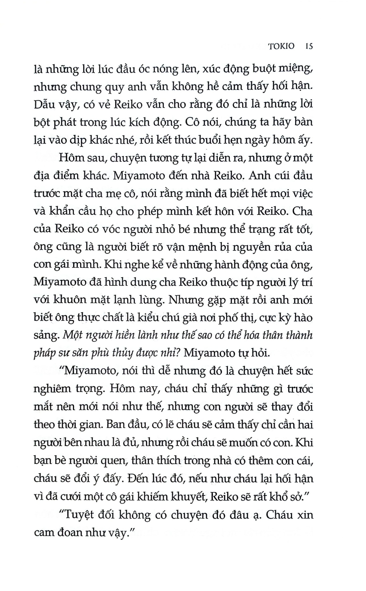 Tokio - 
Keigo Higashino