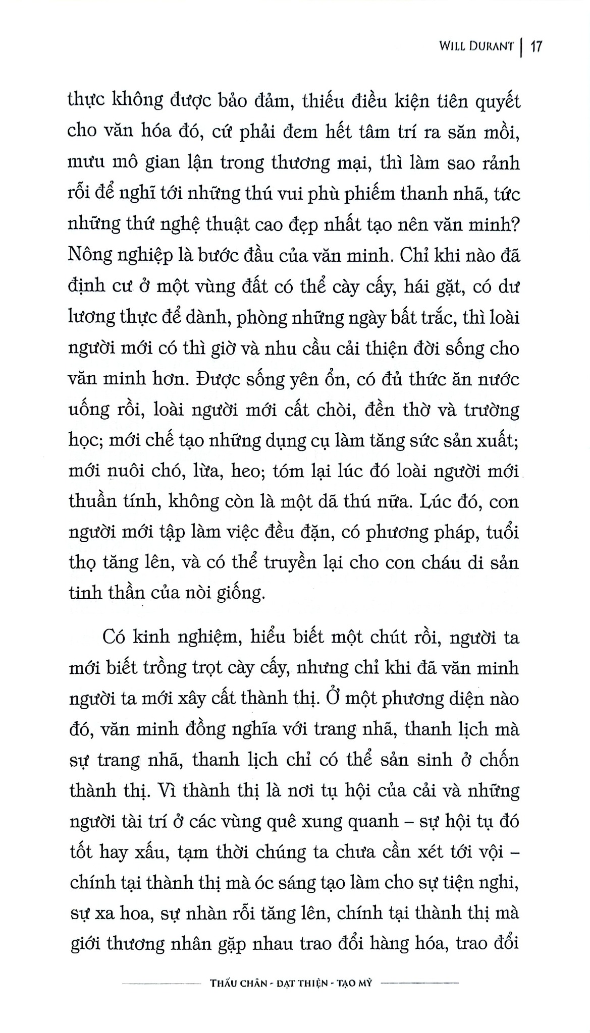 Nguồn Gốc Văn Minh - Will Durant - Dịch giả Nguyễn Hiến Lê