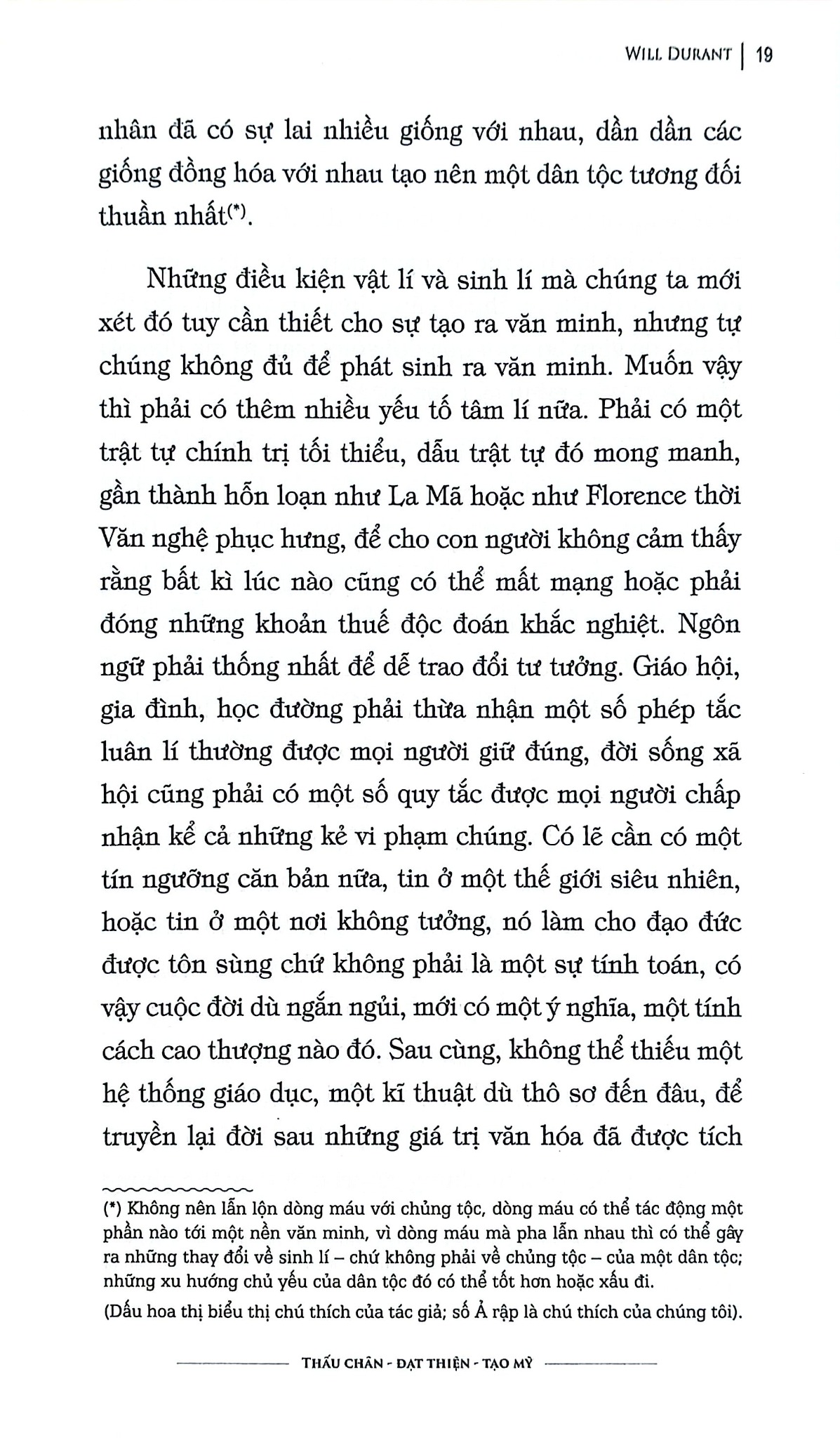 Nguồn Gốc Văn Minh - Will Durant - Dịch giả Nguyễn Hiến Lê