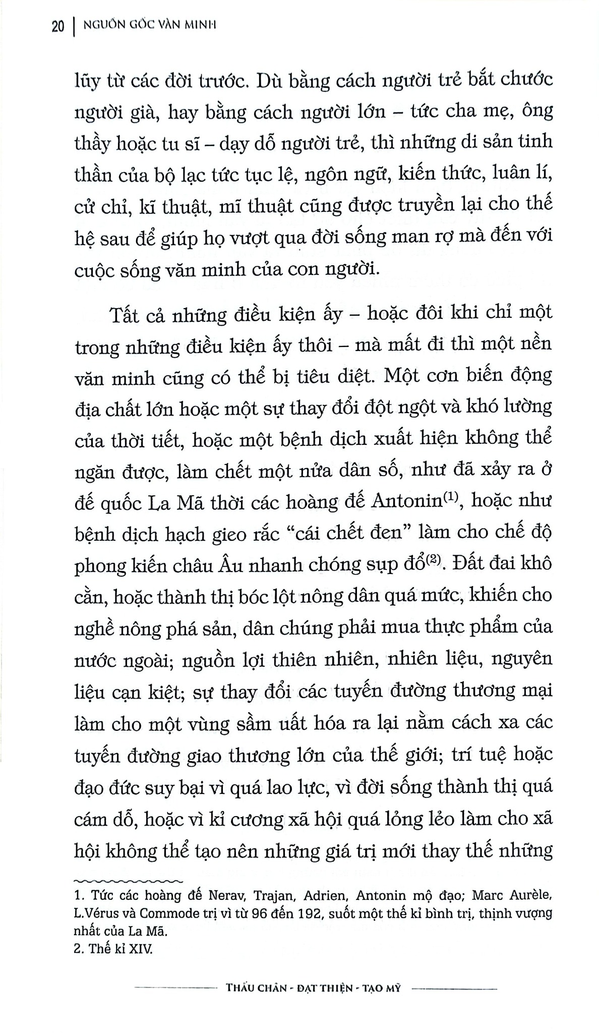 Nguồn Gốc Văn Minh - Will Durant - Dịch giả Nguyễn Hiến Lê