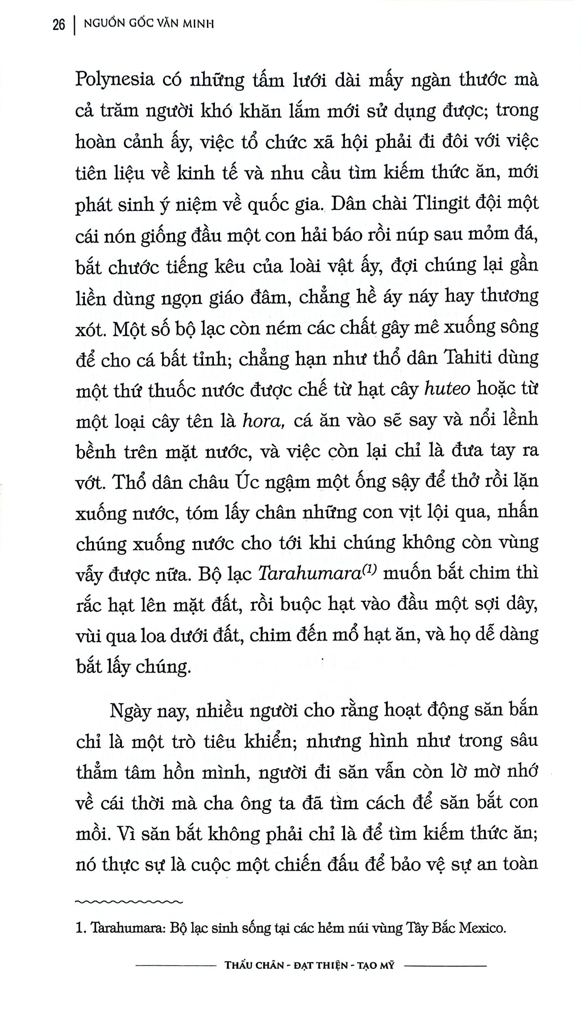Nguồn Gốc Văn Minh - Will Durant - Dịch giả Nguyễn Hiến Lê