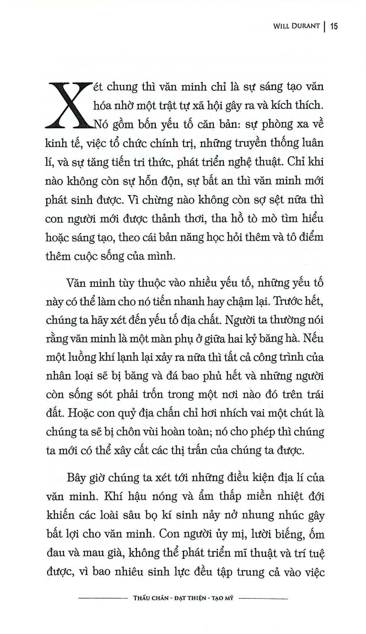 Nguồn Gốc Văn Minh - Will Durant - Dịch giả Nguyễn Hiến Lê