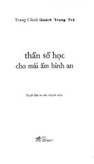 Thần Số Học Cho Mái Ấm Bình An - Trung Chính Quách Trọng Trà