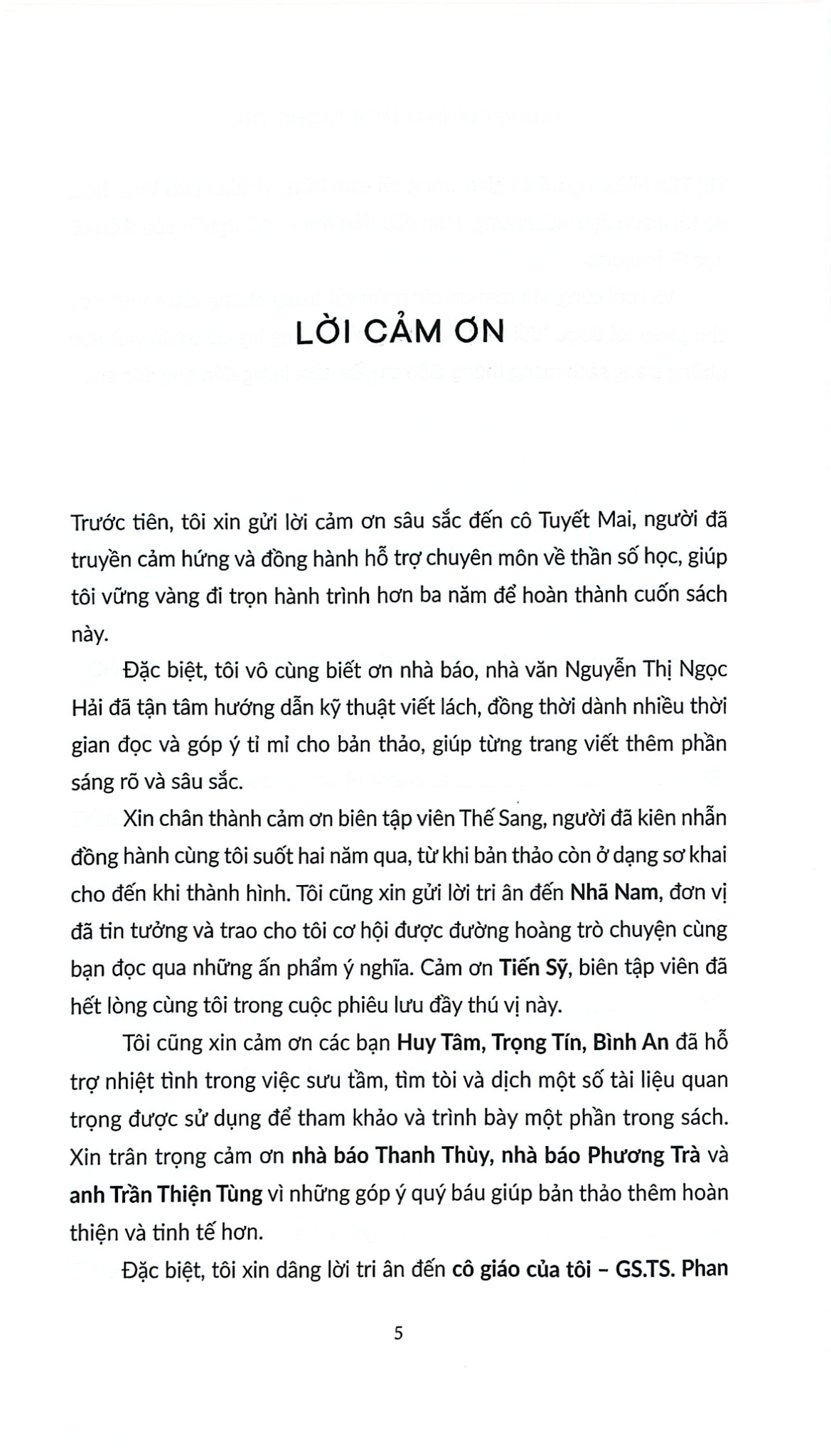Thần Số Học Cho Mái Ấm Bình An - Trung Chính Quách Trọng Trà
