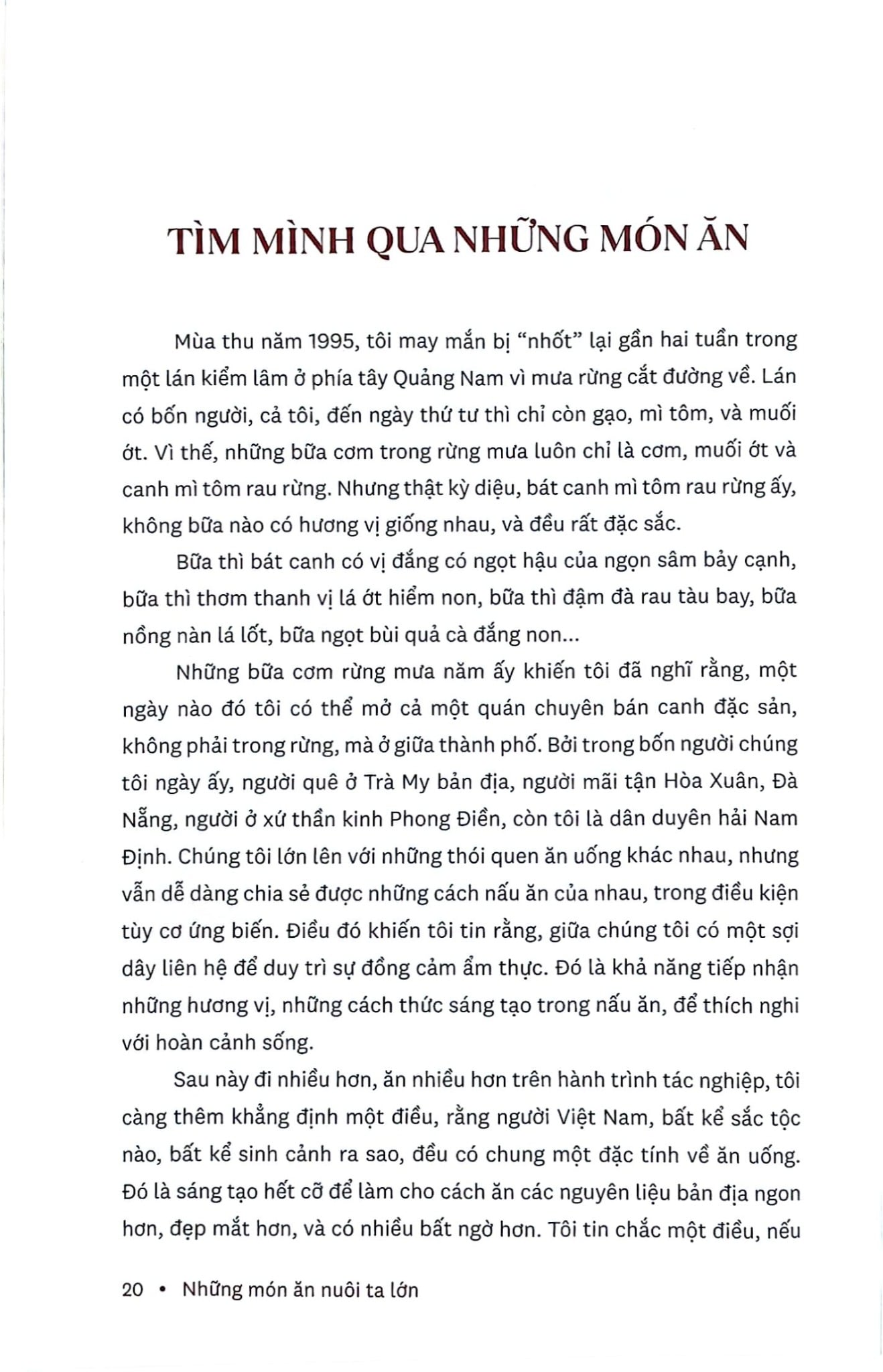 Những Món Ăn Nuôi Ta Lớn - Nguyễn Mạnh Hùng, Phạm Trung Tuyến, Nguyễn Hoàng Diệu Thủy