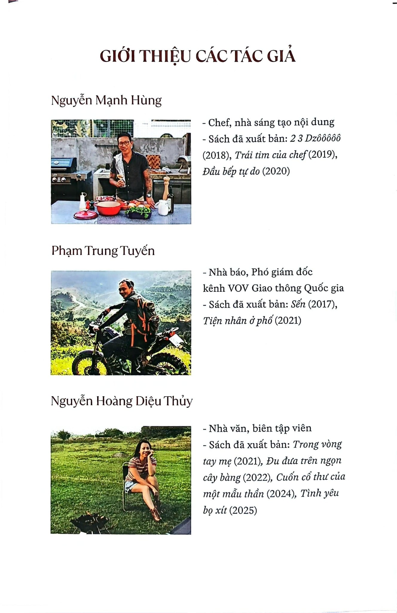 Những Món Ăn Nuôi Ta Lớn - Nguyễn Mạnh Hùng, Phạm Trung Tuyến, Nguyễn Hoàng Diệu Thủy