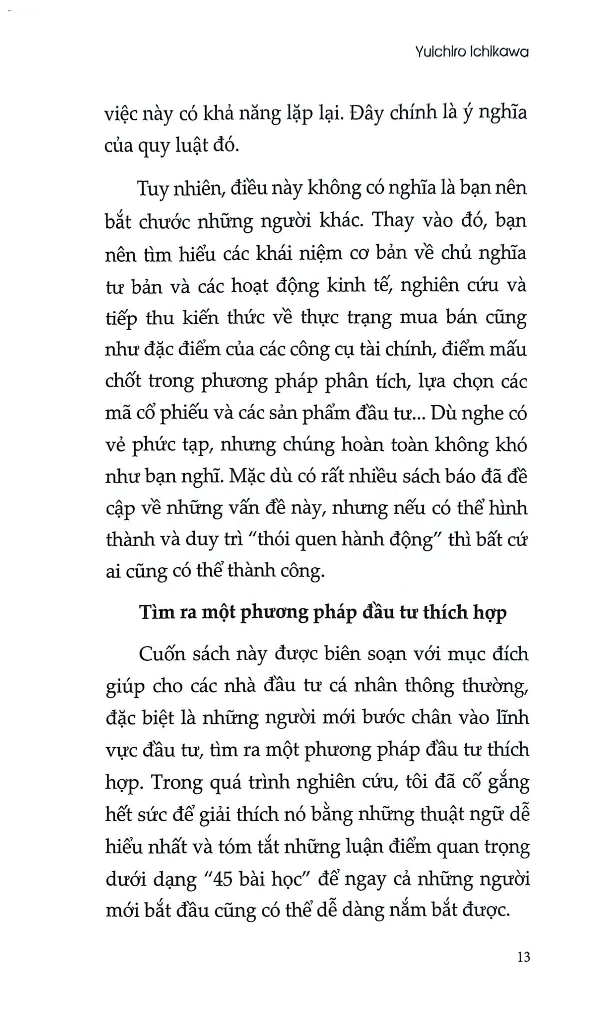 Kỹ Thuật Phân Tích Đầu Tư Chứng Khoán - Yuichiro Ichikawa