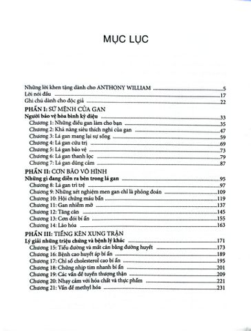  Combo Cơ Thể Tự Chữa Lành (Bộ 5 Cuốn) - Anthony William 