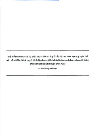  Cơ Thể Tự Chữa Lành - T8: Phác Đồ Thanh Lọc & Công Thức Giải Cứu Não - Anthony William 