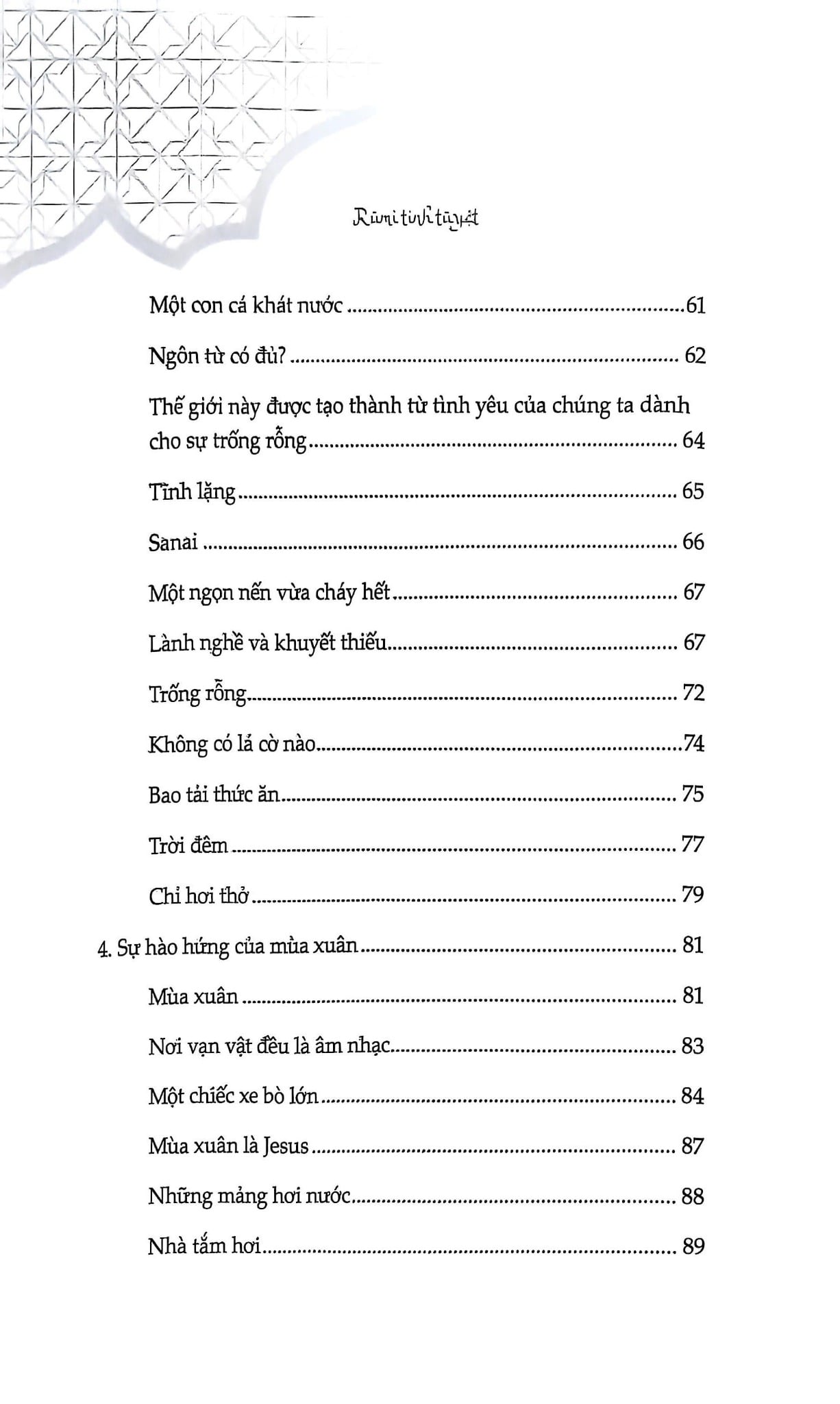 Combo 2 Quyển Rumi Tinh Tuyệt + Rumi Nhà Huyền Môn Và Kẻ Say - Coleman Barks